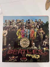 Beatles Sgt. Pepper UK 1ª Press Stereo 1967 Archive Copy!!!Complete!
