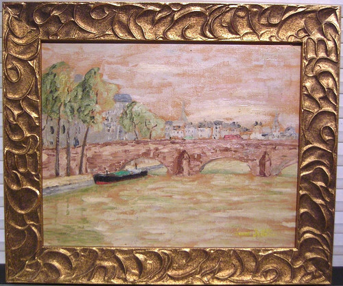 Dipinto olio paesaggio