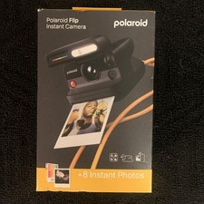 Polaroid - Pacchetto fotocamera istantanea flip + pellicola a colori (8 foto)