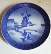 ROYAL COPENHAGEN 1963 PIATTO DA MURO ORIGINALE PORCELLANA PRIMA SCELTA