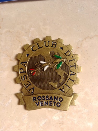 Vespa club italia - club, placca