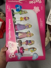 Barbie set 6 timbri figurine