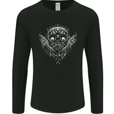 T-Shirt A Maniche Lunghe Con