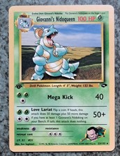 Carta Pokemon Giovanni's