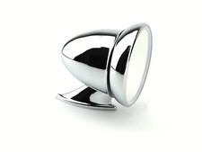 Specchietto cromato tondo