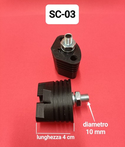 Coppia supporti gomma - coppia,
