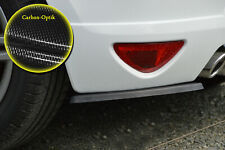 Attacco Posteriore Spoiler Angoli Laterali in ABS per RENAULT CLIO 3 GT Effetto Carbonio