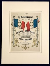 LA MARSEILLAISE Original cover