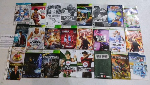 Lotto manuali videogiochi - manuali,