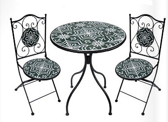 Set giardino mosaico vieste - set,