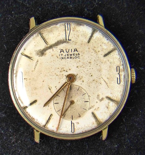 Orologio avia sub - orologio, sub-dial