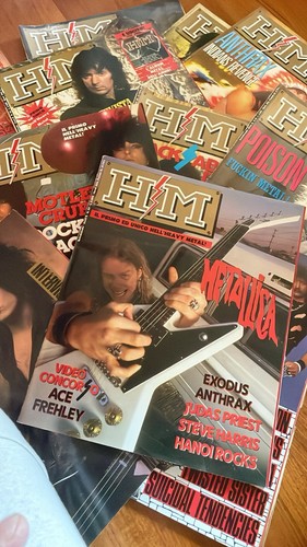 Riviste heavy metal anni - anni, 80