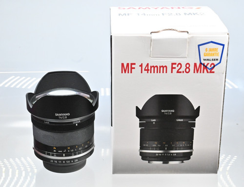 Samyang 14mm mk2 - 2,8/14mm,