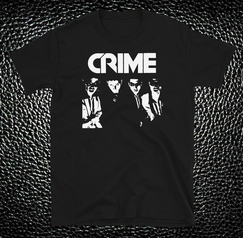 Nuovo camicia crime band nera - nuovo!,