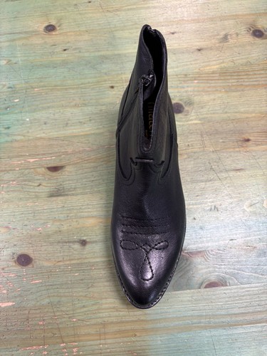 Texano pelle nero - texano,