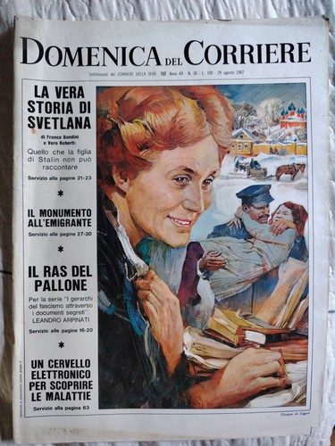 Domenica del corriere - domenica, 36