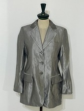 Moschino Cheap and Chic Blazer Giacca Lana Bottoni in Madreperla  Ita 44