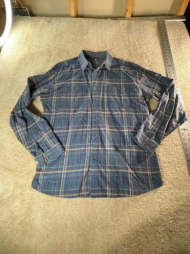 Camicia kuhl uomo blu - xl,