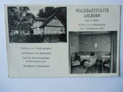 Cartolina sorsum hildesheim - b.,