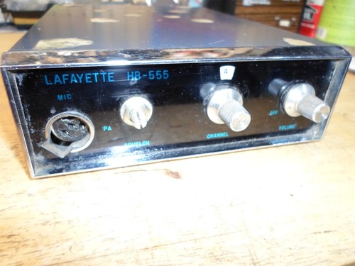 Radio epoca lafayette 555 - lafayette, hb-555