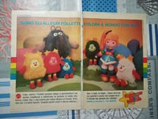 PUBBLICITA' CARTACEA ORIGINALE ADVERTISING BAMBOLA "IRIDELLA" MATTEL anni 80 