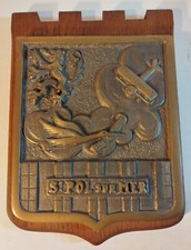 blason écusson bronze