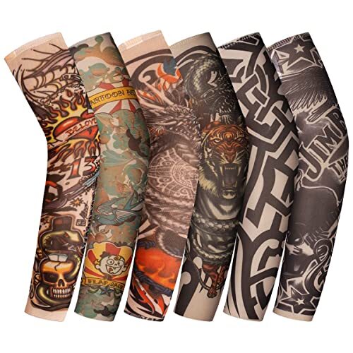 Ansug pezzi manica tatuaggio - 6,