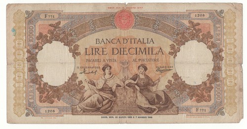 10000 lire repubbliche - 10000,