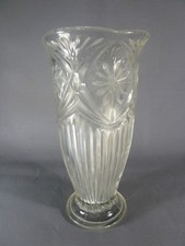 Antico Vaso IN Vetro Lavorato