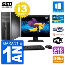 PC Tour HP 8200 Ecran 22"