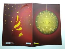 2017 Folder Natale Christmas Noel Soggetto Laico con Cartolina e Francobollo 