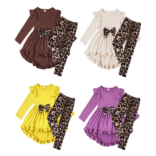 Vestito bambina con volant