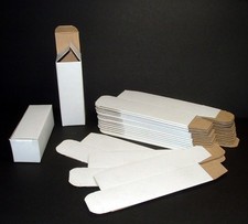 Valvole Tubes Scatoline White Boxes Tipo ECC83... H 7,5 cm, Lato 2,5 cm. 30 pz.