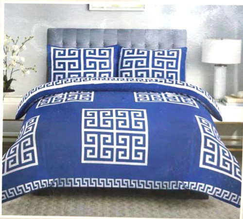 Set copripiumino chiave greca