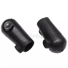 COPPIA SCARPETTE GOMMA NERI