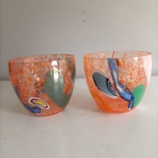 MURANO 2 BICCHIERI VETRO