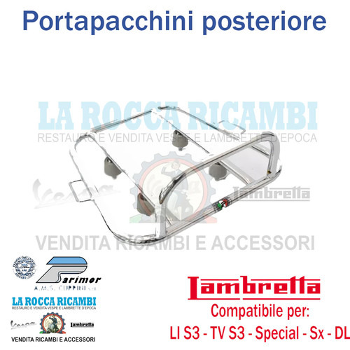 Portapacchini lambretta - lambretta, li