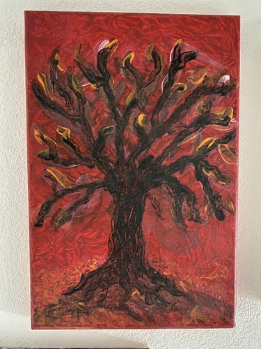 Dipinto olio tela 20x30 - su,
