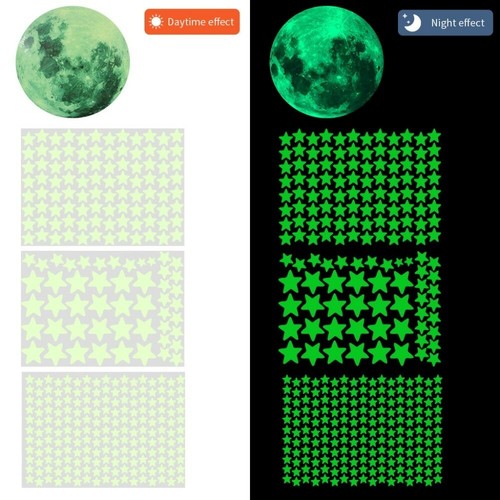 452 stelle star adesive luna - star, +