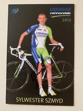 CARTE PHOTO CYCLISME - TEAM LIQUIGAS CANNONDALE 2012 // SYLWESTER SZMYD // SIGNE