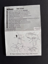 #A1057 - Nikon MB-D200 Manuale