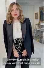 ZARA BLAZER NERO MANTELLO