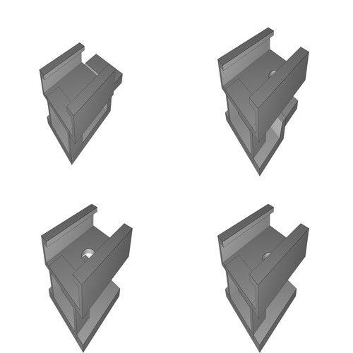 Supporto montaggio decoder esu - supporto,
