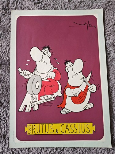 Poster vintage brutus - brutus, &