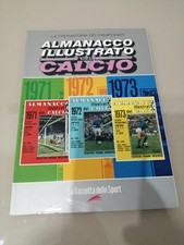 Almanacco illustrato del Calcio panini 1971-73 ristampa La Gazzetta 