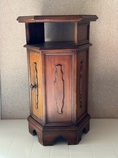 ⚜️ TAVOLINO D’EPOCA ESAGONALE IN LEGNO DA SALOTTO ⚜️ 45X42circa H75cm