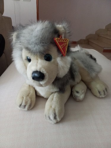Peluche husky lupo - lupo, lelly