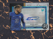 Topps Museum Collection 2020/21 - Chelsea - Reece James 17/75 - AUTO