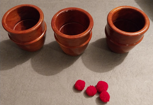 Cups balls wood trucchi - wood,