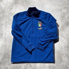 Felpa Mezza Zip Italia FIGC x
